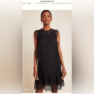 Authentic Anthropologie Ro + De Heidi Lace Tunic XL